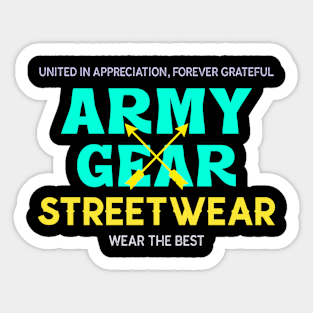 Army Wear Sticker